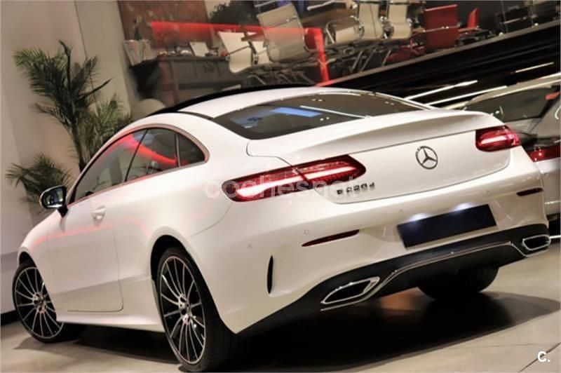 Blanco Usado 2019 Mercedes E220 Coupe | 37.900 € (Precio justo) - Imagen 1/4