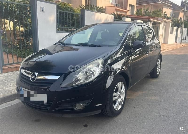Negro Usado 2010 Opel Corsa Cosmo Berlina | 3500 € (Buen precio) - Imagen 1/4