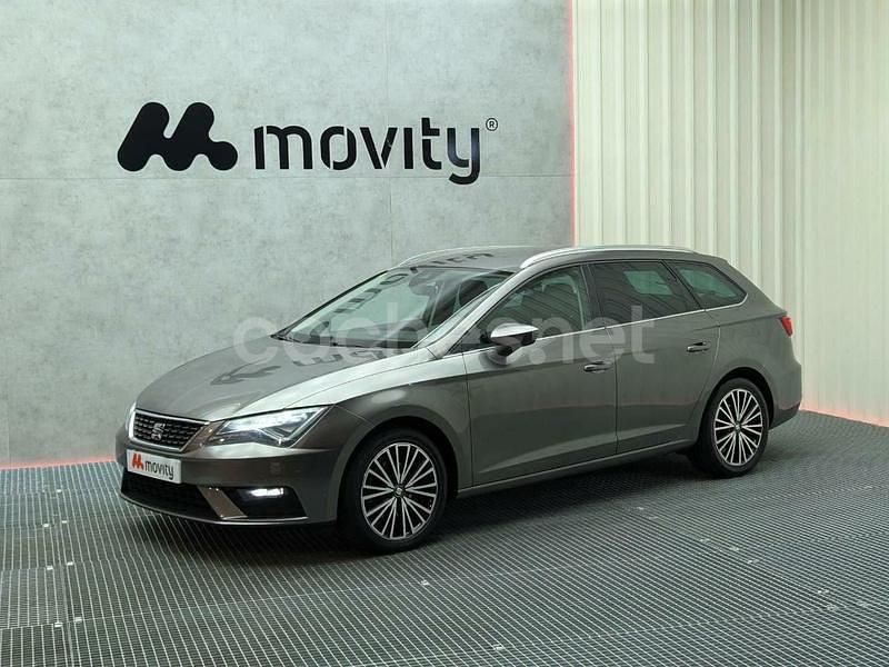 Gris / plata Usado 2017 Seat Leon XCELLENCE Familiar | 14.990 € (Precio justo) - Imagen 1/4