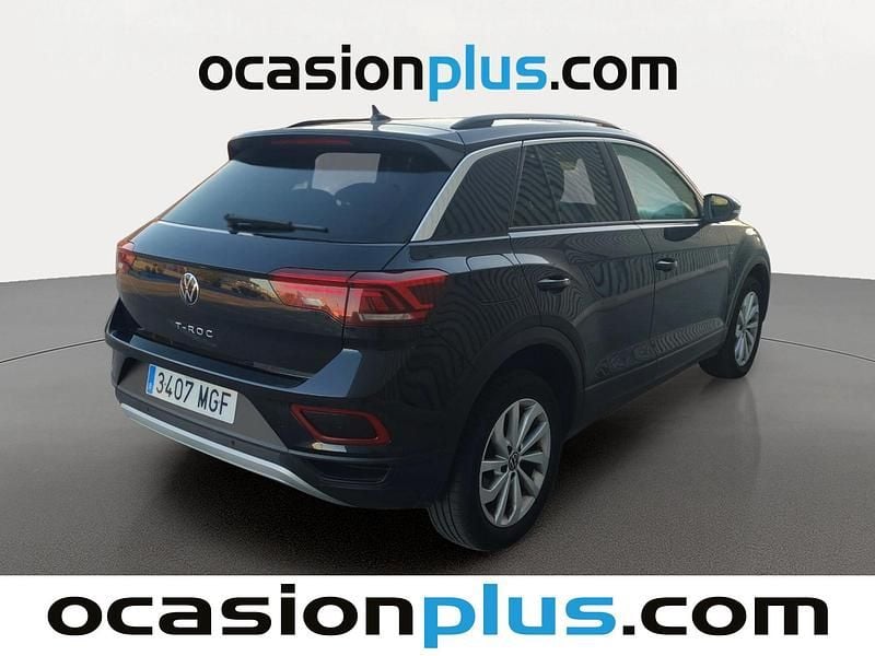 Usado VW T-Roc Life 150 CV (110 kW) 2023 Negro SUV