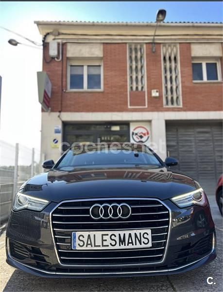 Usado Audi A6 190 CV (139 kW) 2015 Negro Berlina