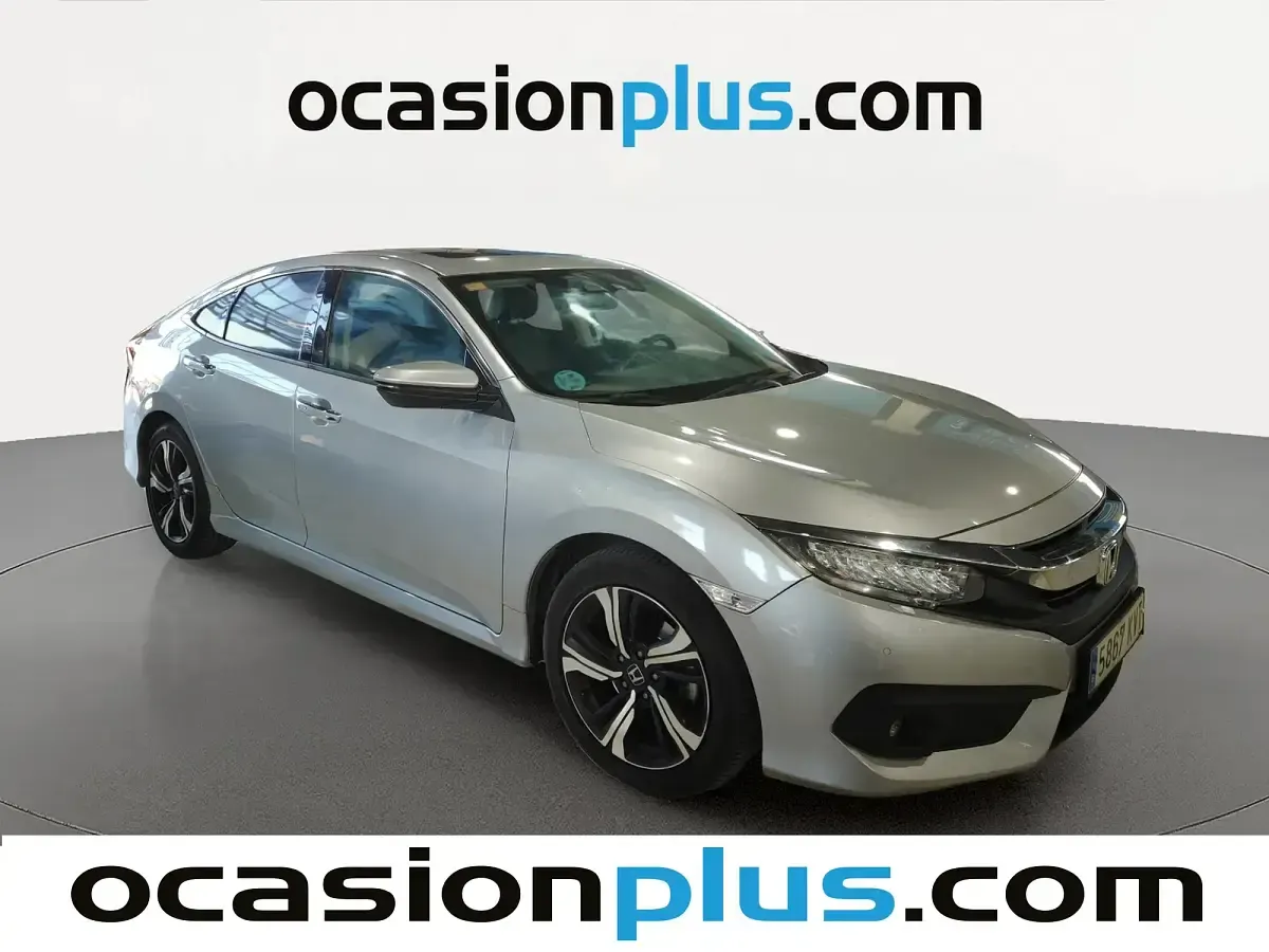 Usado Honda Civic Executive 120 CV (88 kW) 2019 Gris Berlina