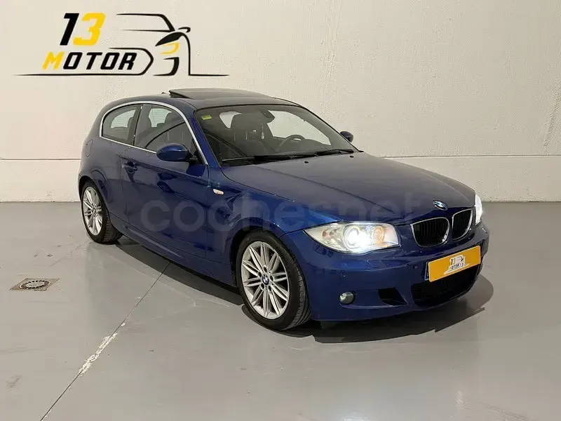 Usado BMW 116 122 CV (89 kW) 2009 Azul Utilitario