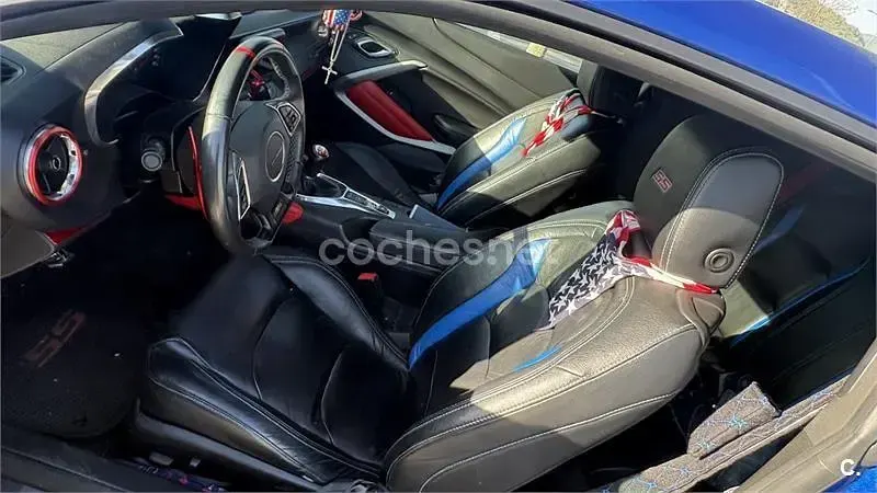 Usado Chevrolet Camaro 432 CV (317 kW) 2015 Azul Coupe