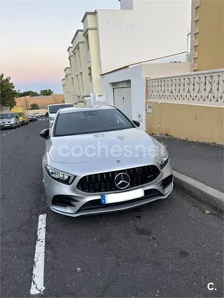Usado Mercedes A200 150 CV (110 kW) 2021 Gris / plata Berlina