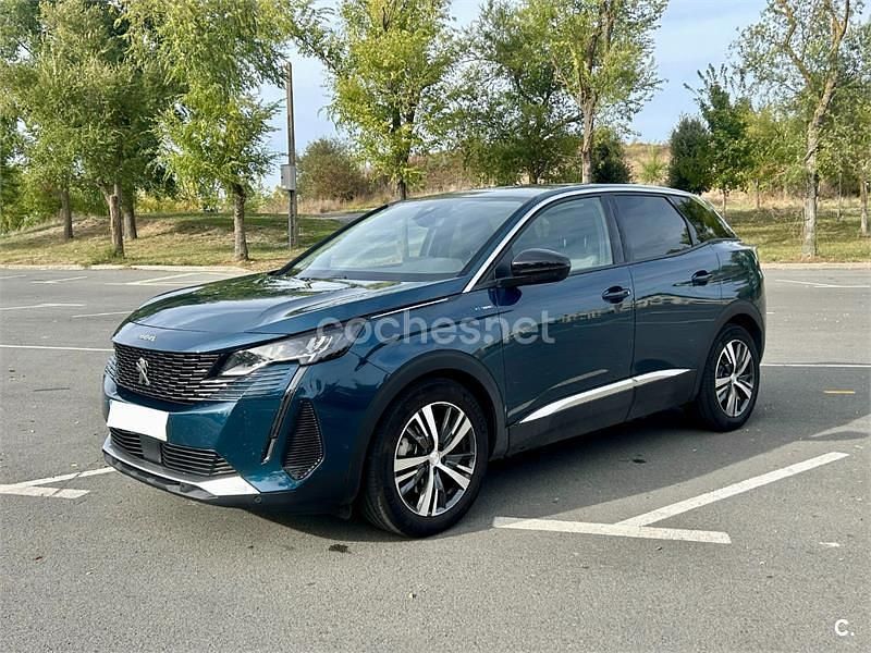 Azul Usado 2022 Peugeot 3008 Active SUV | 21.000 € (Precio justo) - Imagen 1/4