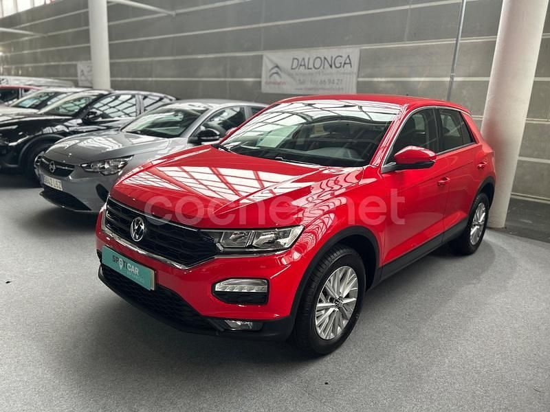 Rojo Usado 2021 VW T-Roc Advance SUV | 20.900 € (Buen precio) - Imagen 1/4