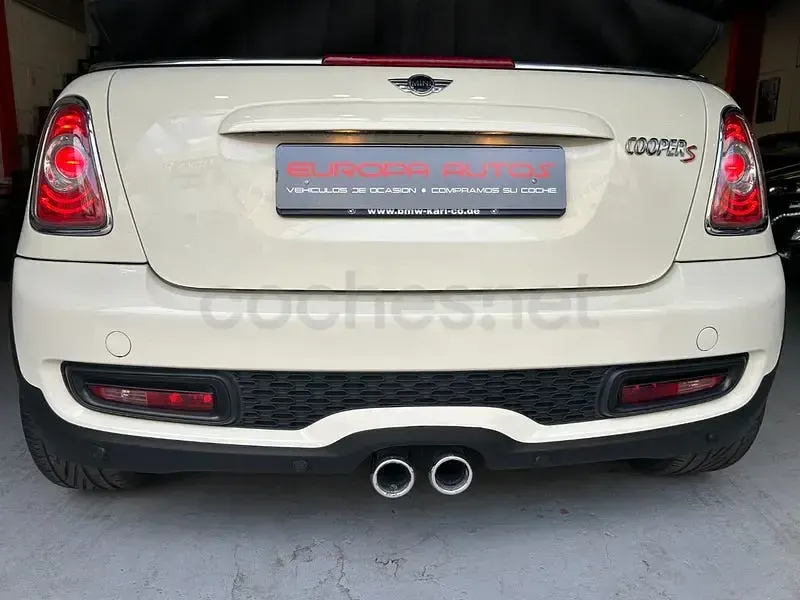 Usado Mini Cooper S Cabriolet 184 CV (135 kW) 2014 Blanco Descapotable