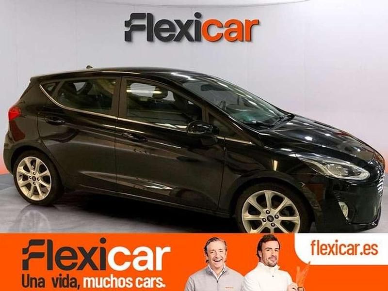 Negro Usado 2016 Ford Fiesta Titanium Utilitario | 9490 € (Precio justo) - Imagen 1/4