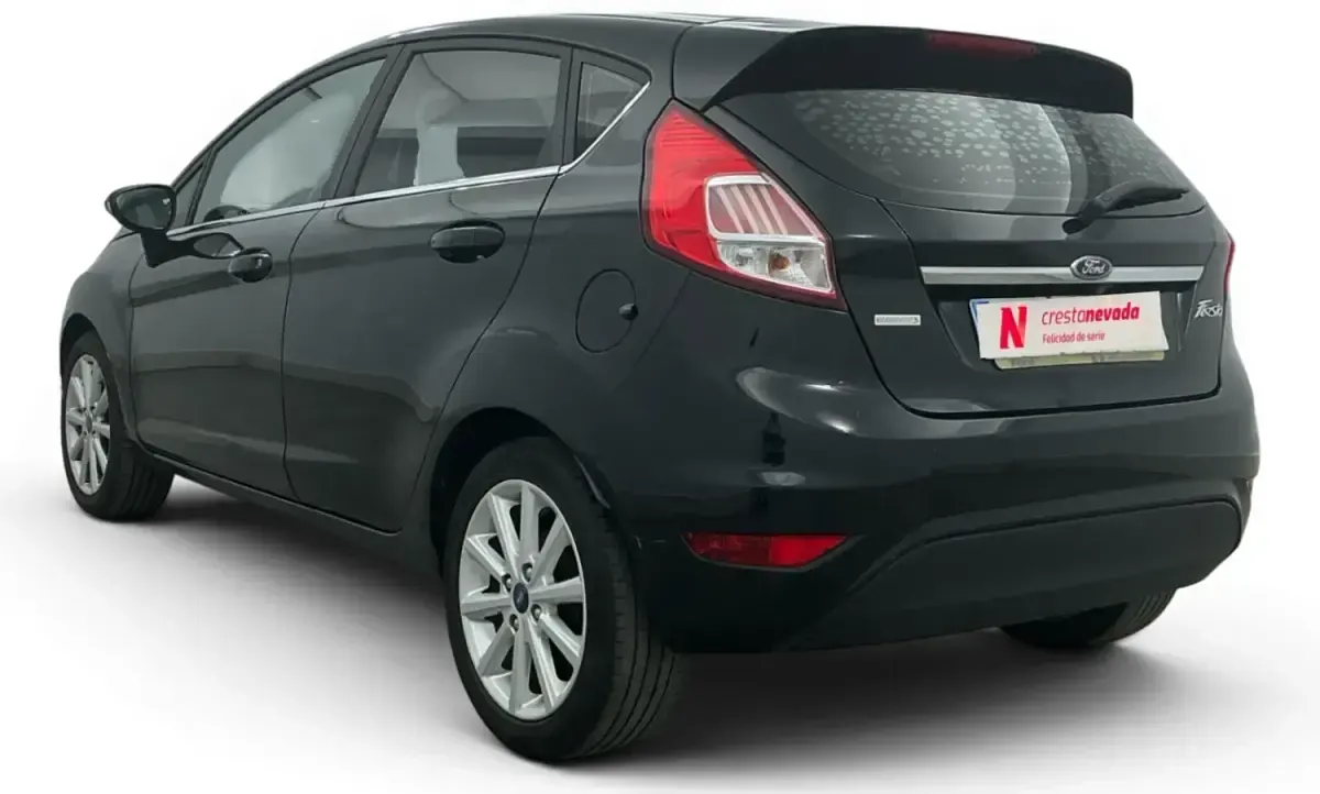 Usado Ford Fiesta Trend 101 CV (74 kW) 2016 Negro Utilitario