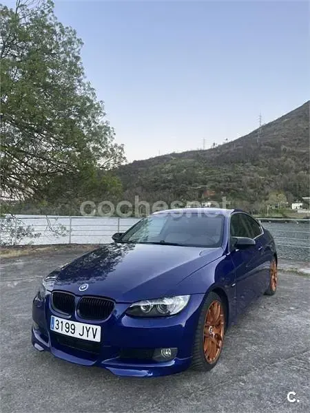 Usado BMW 330 231 CV (169 kW) 2007 Azul Coupe