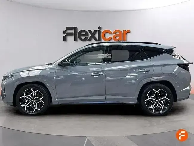 Usado Hyundai Tucson N Line 136 CV (100 kW) 2022 Gris SUV