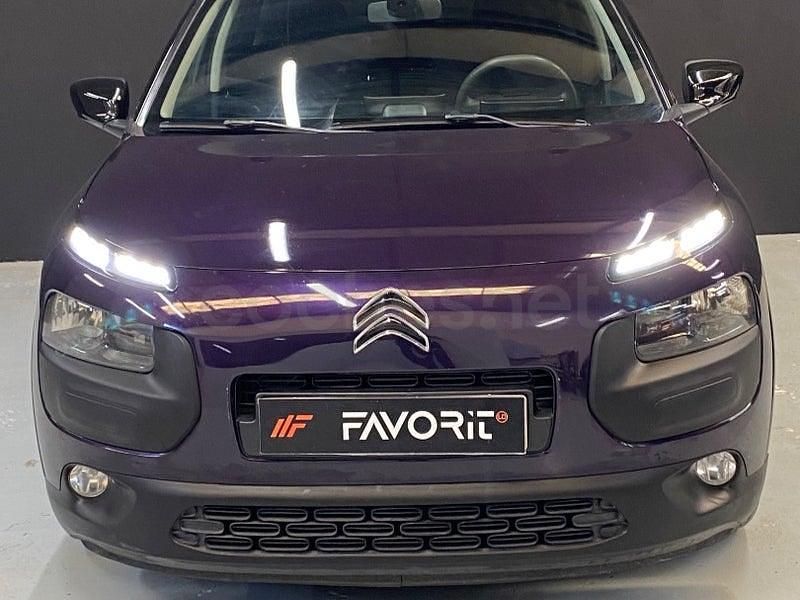 Usado Citroën C4 Cactus Feel 100 CV (73 kW) 2015 Violeta / lila Utilitario