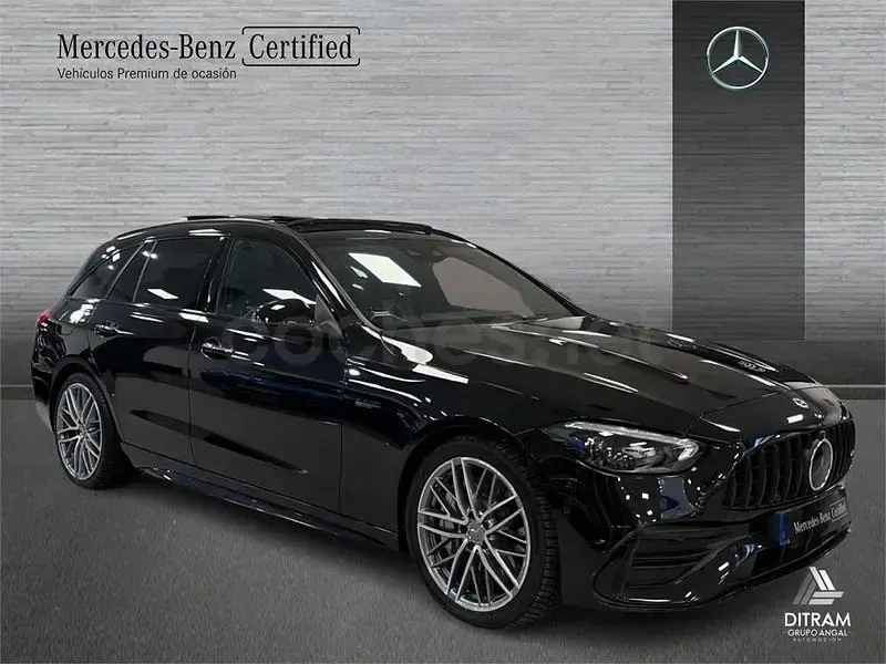 Usado Mercedes C43 AMG 408 CV (300 kW) 2023 Negro Familiar