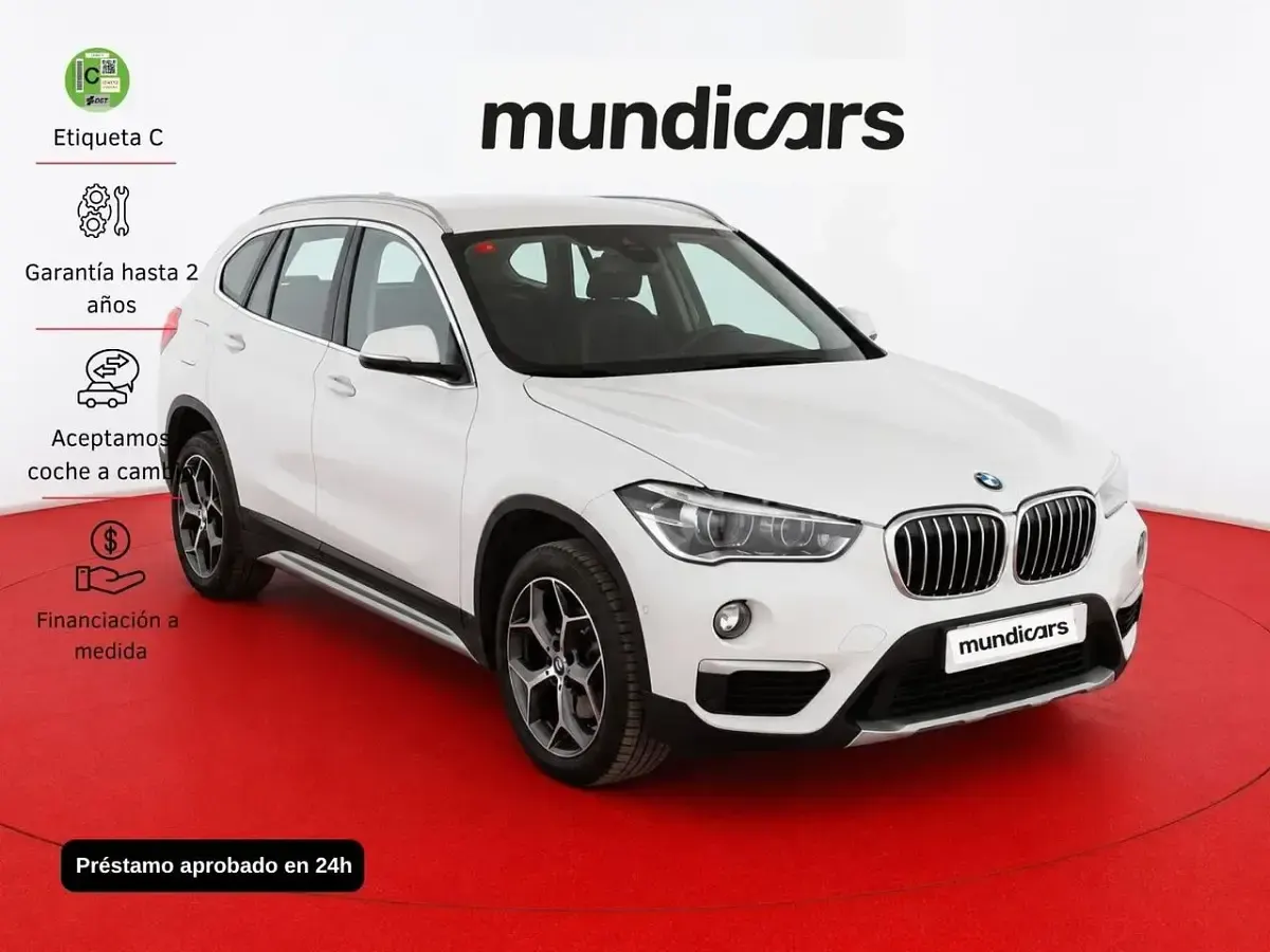 Usado BMW X1 150 CV (110 kW) 2019 Blanco SUV