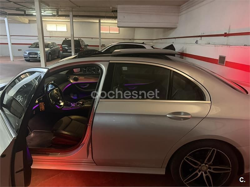 Usado Mercedes E220 194 CV (142 kW) 2017 Gris / plata Berlina