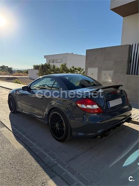 Gris / plata Usado 2004 Mercedes SLK200 Descapotable | 13.500 € - Imagen 1/4