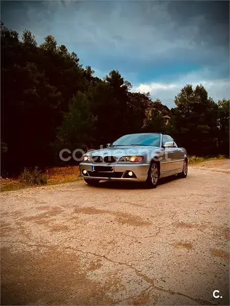 Usado BMW 318 Cabriolet 143 CV (105 kW) 2004 Gris / plata Descapotable