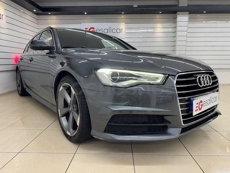 Usado Audi A6 S-Line 190 CV (139 kW) 2018 Gris / plata Familiar