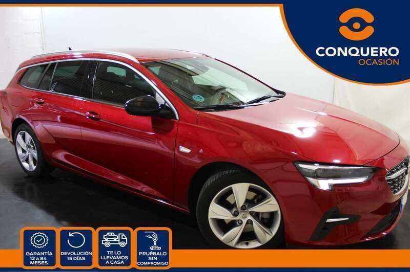 Rojo Usado 2021 Opel Insignia GS Line Familiar | 19.450 € (Precio justo) - Imagen 1/4