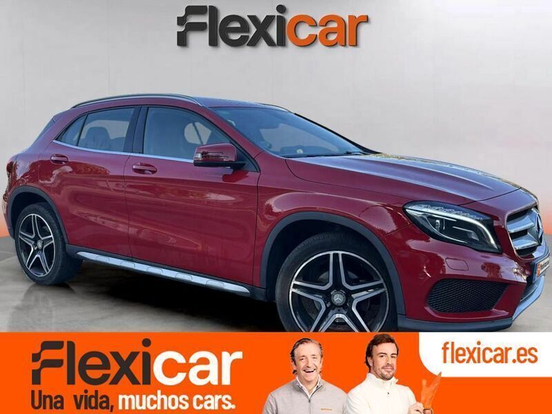 Rojo Usado 2017 Mercedes GLA200 AMG line SUV | 21.490 € (Precio justo) - Imagen 1/4