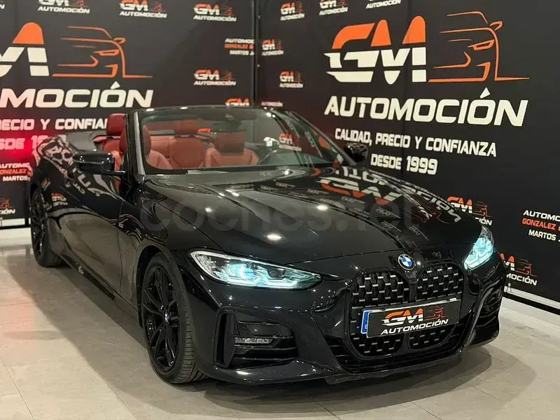Usado BMW 420 Cabriolet Shadowline 190 CV (139 kW) 2022 Negro Descapotable