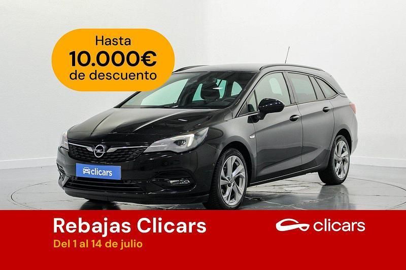 Negro Usado 2021 Opel Astra GS Line Familiar | 9990 € (Precio justo) - Imagen 1/4