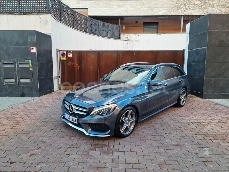 Gris / plata Usado 2017 Mercedes C220 Familiar | 15.980 € (Super precio) - Imagen 1/4