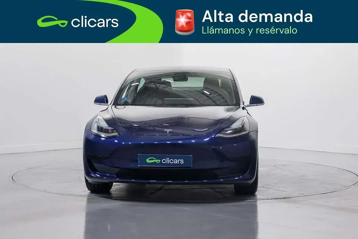 Używany Tesla Model 3 Standard Range 239 kW (325 KM) 2020 Niebieski Sedan/Limuzyna