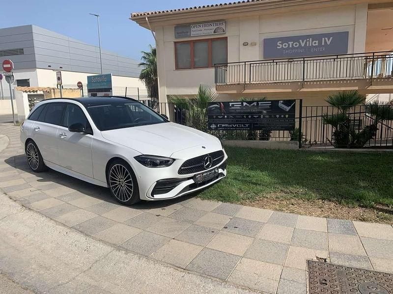 Blanco Usado 2021 Mercedes C220 Berlina | 41.500 € (Caro) - Imagen 1/4