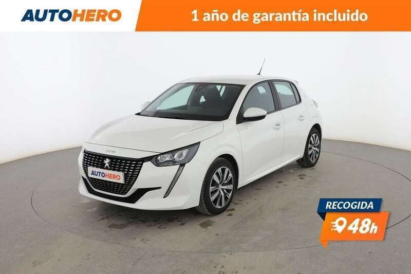 Blanco Usado 2020 Peugeot 208 Active Utilitario | 10.380 € (Buen precio) - Imagen 1/3