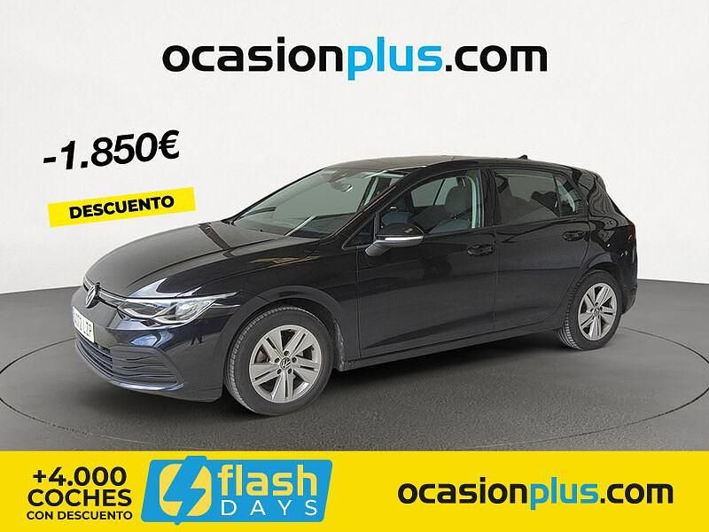 Negro Usado 2022 VW Golf VIII Life Berlina | 19.590 € (Precio justo) - Imagen 1/3
