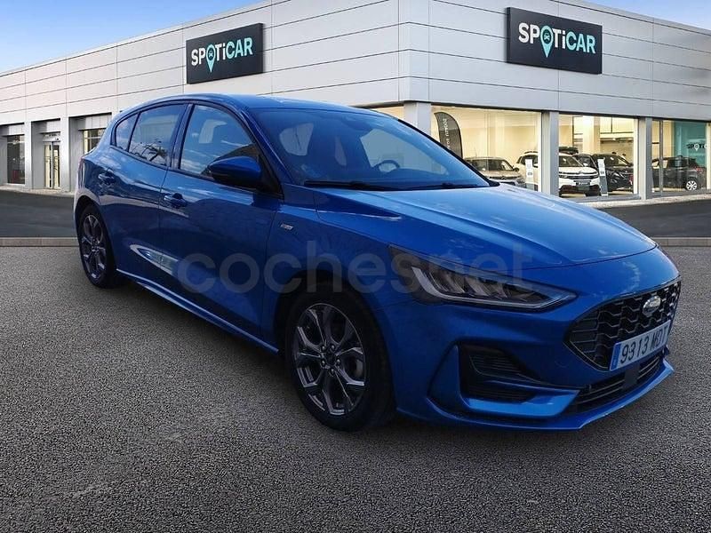 Usado Ford Focus ST-Line 125 CV (91 kW) 2023 Azul Berlina