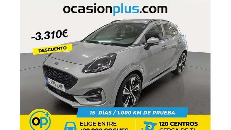 Usado Ford Puma Vignale 126 CV (92 kW) 2021 Plateado SUV