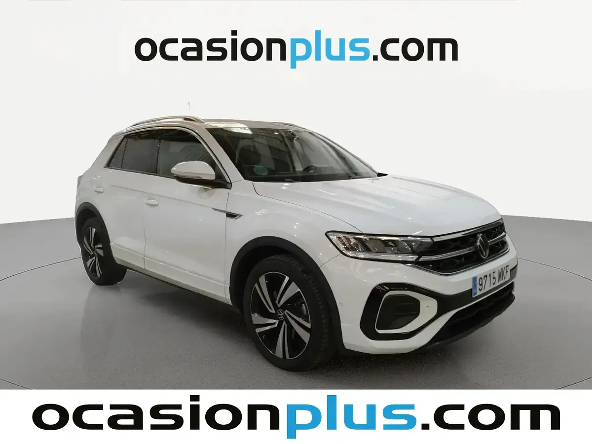 Usado VW T-Roc R-line 150 CV (110 kW) 2023 Blanco SUV