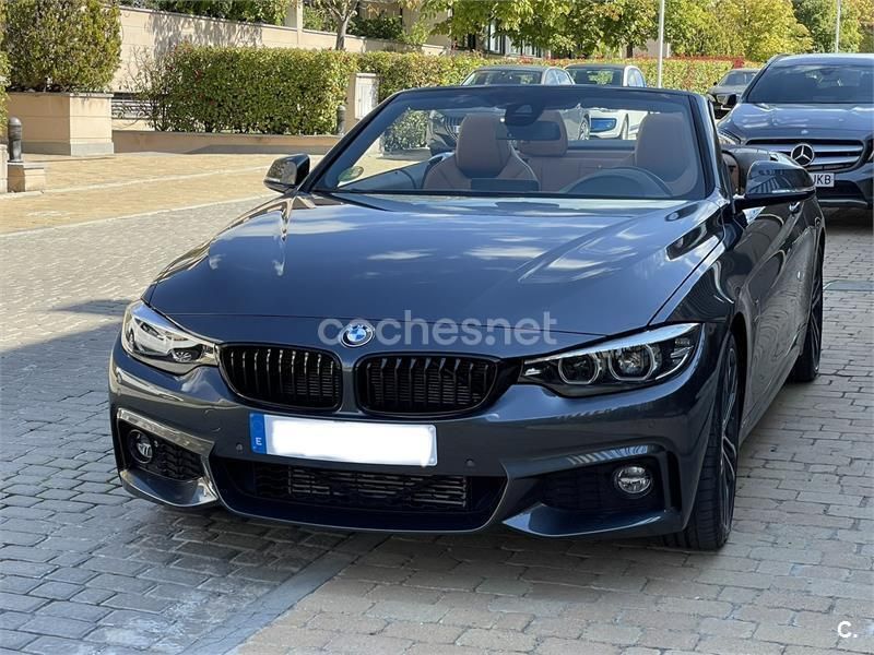 Usado BMW 420 Cabriolet Executive 190 CV (139 kW) 2018 Gris / plata Descapotable