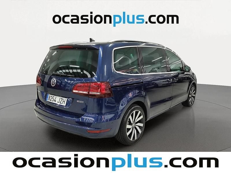 Usado VW Sharan Sportline 150 CV (110 kW) 2017 Azul Monovolumen