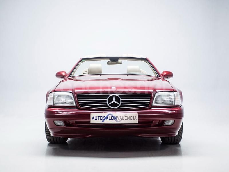 Usado Mercedes SL280 204 CV (150 kW) 2001 Granate Descapotable