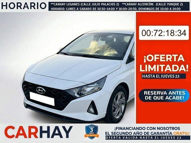 Brugt Hyundai i20 101 HK (74 kW) 2021 Hvid Hatchback
