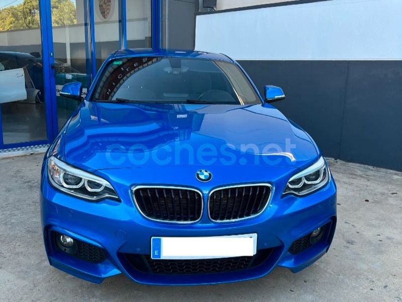 Usado BMW 218 150 CV (110 kW) 2017 Azul Coupe