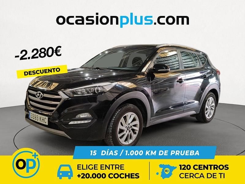 Negro Usado 2018 Hyundai Tucson SUV | 14.450 € (Precio justo) - Imagen 1/4