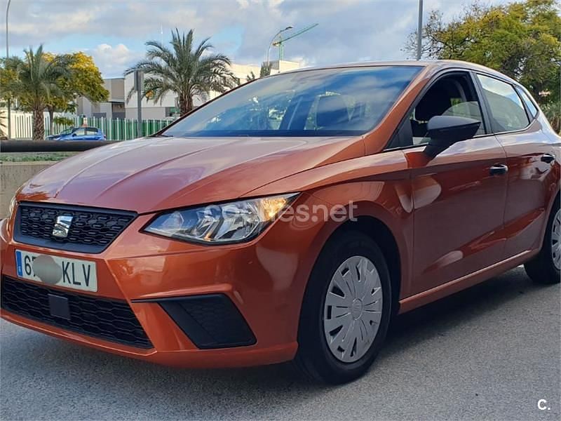 Naranja Usado 2018 Seat Ibiza Reference Berlina | 8800 € (Super precio) - Imagen 1/4