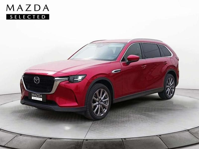 Rojo Usado 2025 Mazda CX-80 Exclusive-Line SUV | 53.790 € (Precio justo) - Imagen 1/4