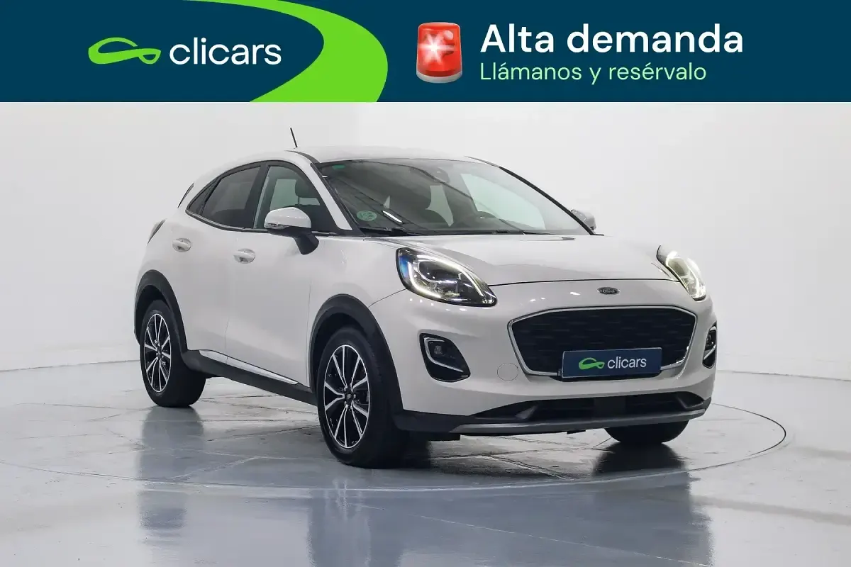 Usado Ford Puma Titanium 120 CV (88 kW) 2021 Blanco SUV