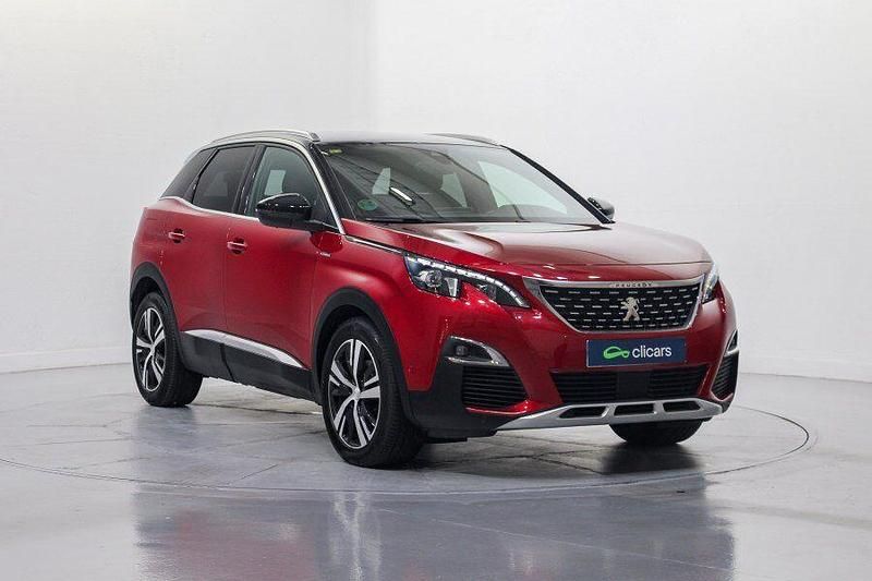 Usado Peugeot 3008 GT-line 130 CV (95 kW) 2018 Rojo SUV