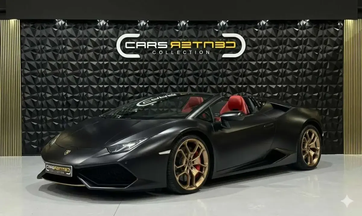 Usado Lamborghini Huracán 610 CV (448 kW) 2018 Negro Descapotable