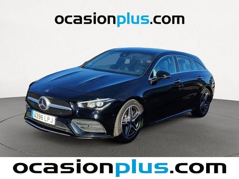 Negro Usado 2021 Mercedes 200 Monovolumen | 28.446 € (Buen precio) - Imagen 1/4