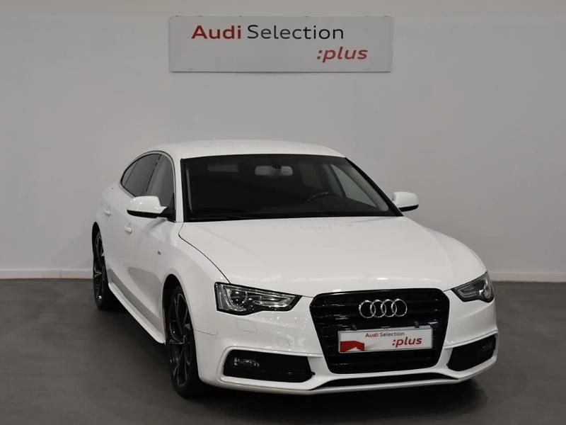 Blanco Usado 2016 Audi A5 Sportback S-Line Utilitario | 22.990 € (Caro) - Imagen 1/4