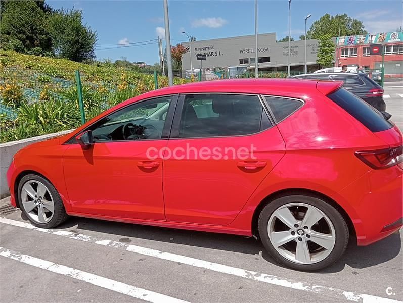 Brugt Seat Leon ST 150 HK (110 kW) 2017 Rød Stationcar