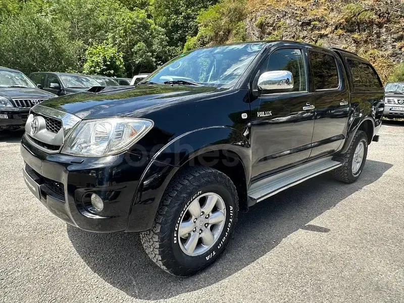 Usado Toyota HiLux 171 CV (125 kW) 2010 Negro Pickup/Camioneta